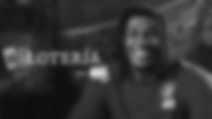 Hannah Bassham from Tico Sports teaches Kansas City Chiefs players Drue Tranquill, Mike Pennel and Isiah Pacheco how to play the popular traditional Mexican game, Lotería ... with a twist!