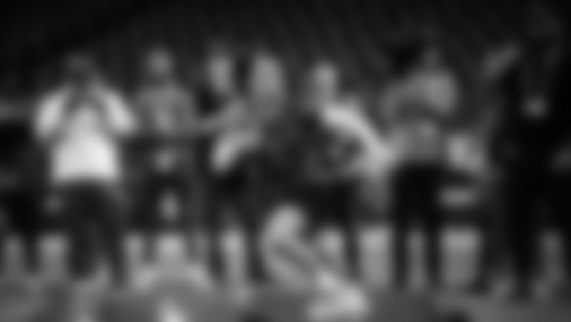 The Wildcats showed up to showcase their skills at the Combine! Lawrence North High School's Girls Flag and Tackle teams ran through the same drills NFL prospects will take on this weekend at Lucas Oil Stadium.