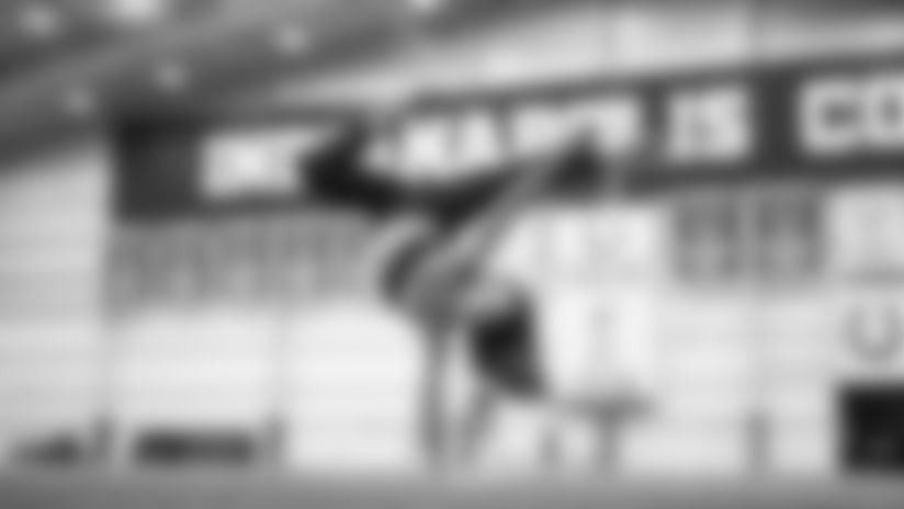 Take a behind-the-scenes look at one of the final Indianapolis Colts Cheer workshops as the squad makes its final preparations for the Cheer Audition Showcase Saturday afternoon at the Hilbert Circle Theatre.