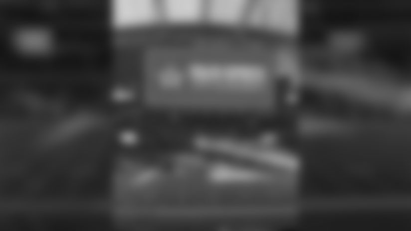 The Cowboys teamed up with Novartis, the pharmaceutical partner for a breast-cancer awareness event on Dec. 11