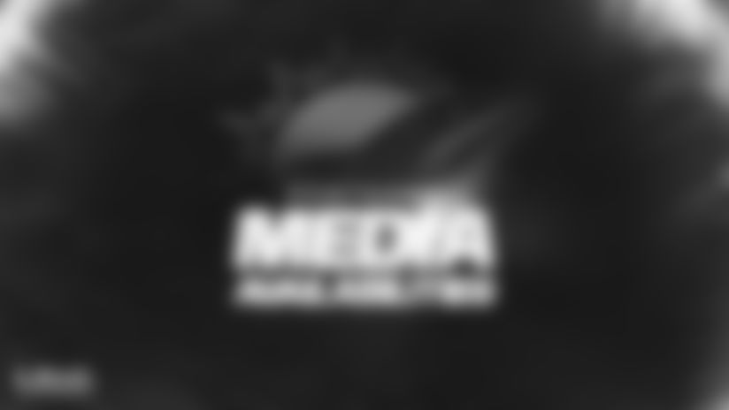 Quarterback Tua Tagovailoa talks about the game outcome against the Steelers.