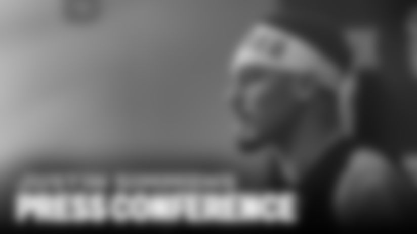 Atlanta Falcons Safety Justins Simmons spoke with the media after practice during Week 4 of the Falcons 2024 AT&T Training Camp. Simmons reflected on free agency and the meetings with Grady Jarrett, Jessie Bates III, and A.J. Terrell that helped make him a Falcon.