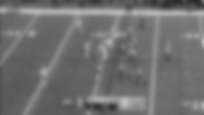 Watch LB Jamien Sherwood sack QB Tyler Shough on third down for a 10-yard loss.