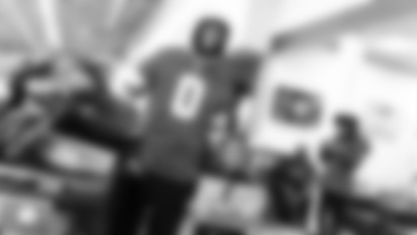 View photos of Detroit Lions players at Shop with a Lion as part of Meijer Season of Sharing on Monday, Dec. 8, 2025 in Detroit.