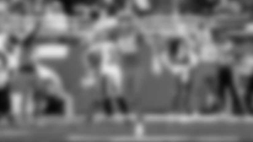 The Detroit Lions turn the Pittsburgh Steelers away inside the 5-yard line with a forced fumble that is confirmed via a coaches challenge.