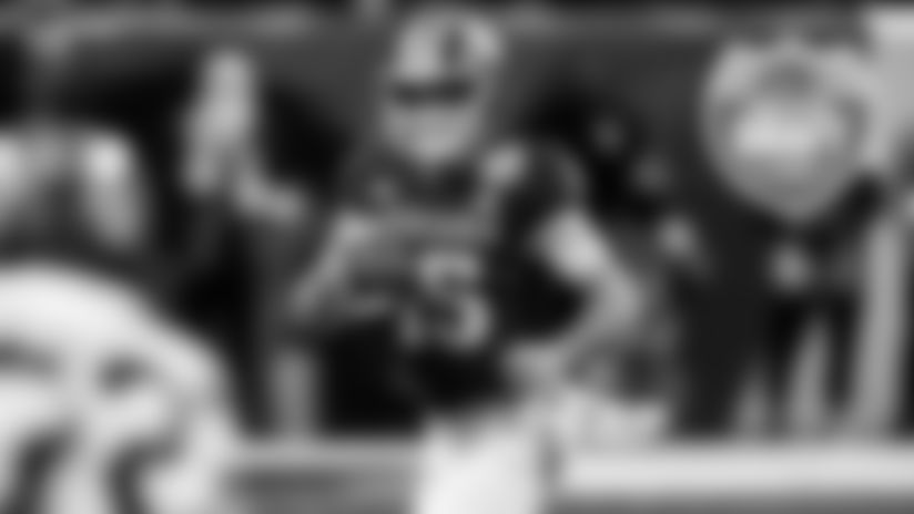 View photos of the quarterback prospects who were invited to the 2026 NFL Scouting Combine.