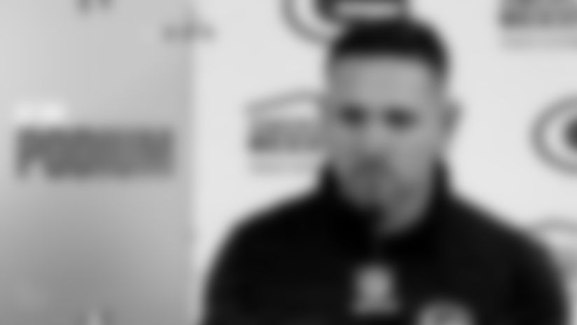 Green Bay Packers Head Coach Matt LaFleur spoke to the media following Sunday's 34-26 loss to the Denver Broncos.