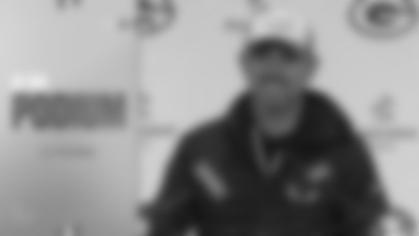 Green Bay Packers Head Coach Matt LaFleur spoke with the media ahead of the Saturday night matchup against the Chicago Bears.