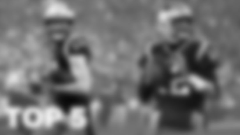 Counting down the Top 5 Patriots Wild Card plays from the 2000's.