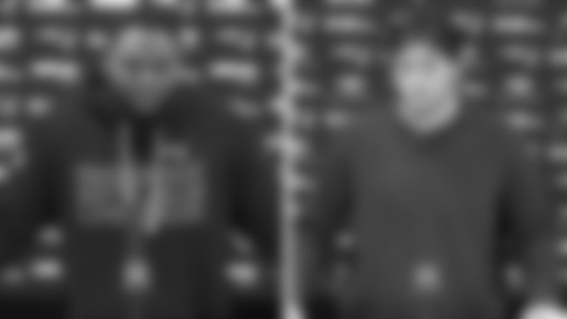 Patriots defensive tackle Milton Williams and linebacker Jack Gibbens address the media on Monday, January 5, 2026.
TIMECODE
MWILLIAMS / 00:00-05:59
GIBBENS / 05:59-13:49