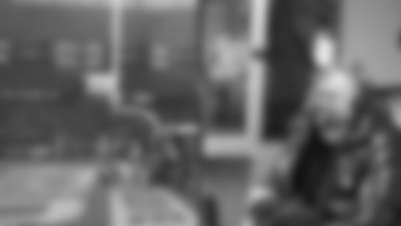 Scott Zolak reacts live to Patriots cornerback Marcus Jones snagging a popped pass attempt from C.J. Stroud and taking it to the house for his second scoring interception of the season.