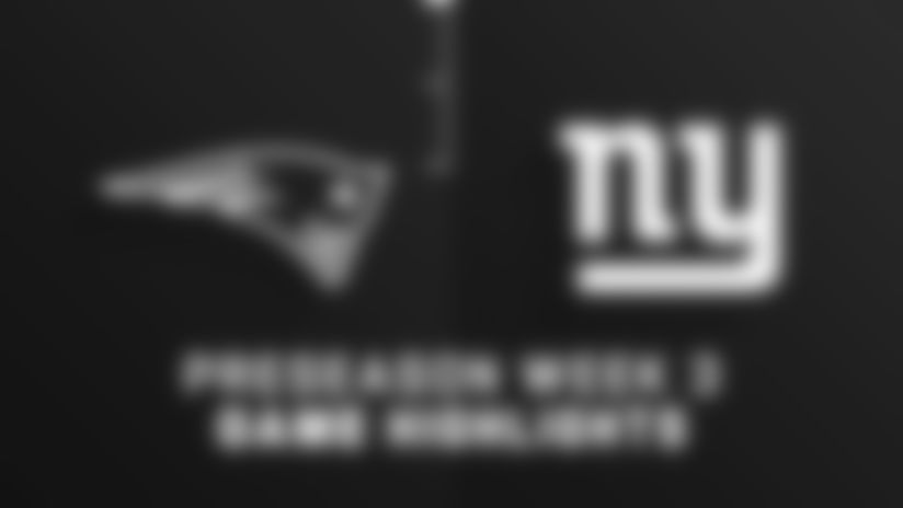 Highlights from the Preseason Week 3 matchup between the New England Patriots and the New York Giants during the 2025 NFL season.
