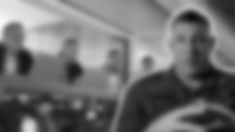 Go behind the scenes at the 2026 NFL Scouting Combine in Indianapolis with Patriots head coach Mike Vrabel, EVP of Player Personnel Eliot Wolf and the rest of the Patriots scouting staff as they discuss draft prospects inside New England's combine suite.