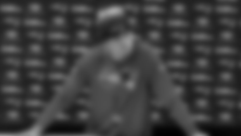 Read the full transcript from Drake Maye's press conference on Tuesday, February 10, 2026.