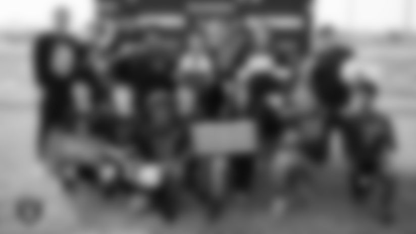 The Las Vegas Raiders partnered with the National Rugby League to host 43 Clark County Schools in a flag football round robin tournament during the NRL Gala Day.