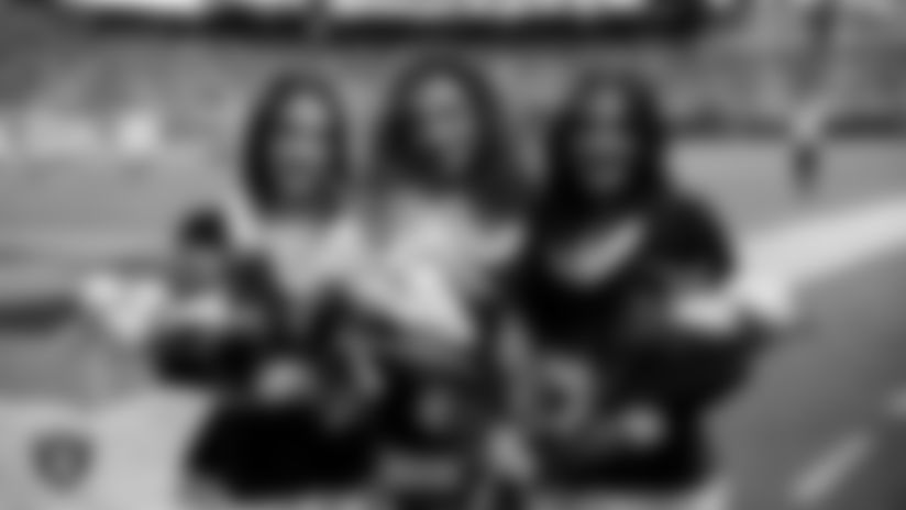 Take an exclusive look at Football's Fabulous Females during the Raiders' Week 17 matchup against the New York Giants at Allegiant Stadium.