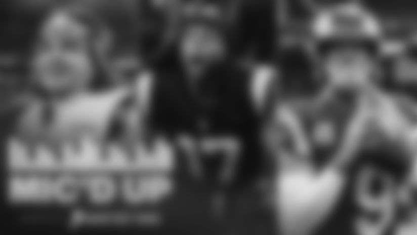 Relive every memorable moment, sideline banter, and big-play reaction by watching all Mic'd Up episodes from the Los Angeles Rams' 2025 season.