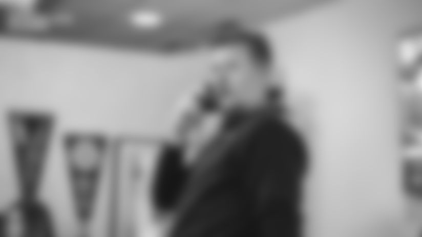 Rams general manager Les Snead spoke with the media after the 2026 NFL combine and prior to the start of free agency.