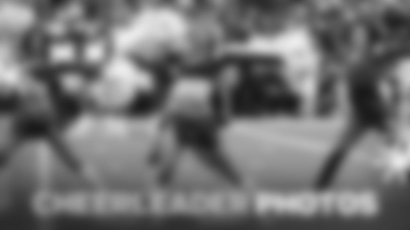 Browse through photos of the Los Angeles Rams cheerleaders' best performances from the Rams' regular season finale against the Arizona Cardinals at SoFi Stadium.