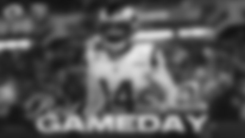 The Los Angeles Rams are headed to the NFC Championship game after a thrilling win over the Chicago Bears. Browse through photos of cornerback Cobie Durant's 2 interceptions, kicker Harrison Mevis' game-winning field goal, and more.