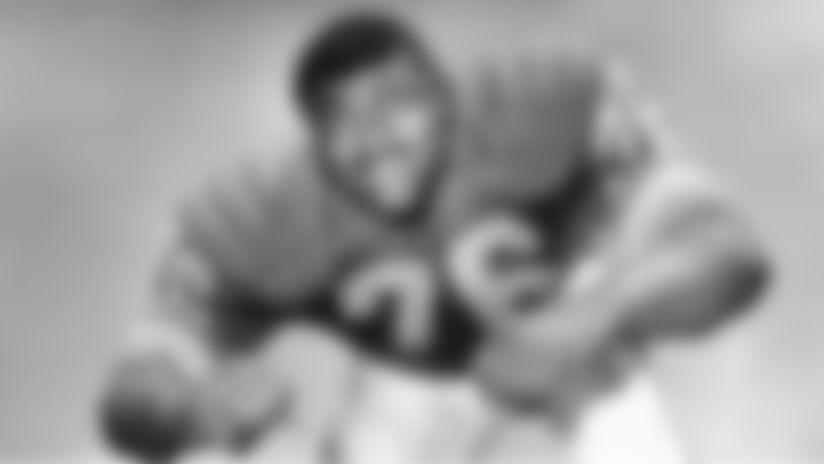 Wishing a happy birthday to Rams legend Rosey Grier! The Los Angeles Rams defensive tackle had a distinguished career as part of the Fearsome Foursome. Celebrate by watching some of his best plays.