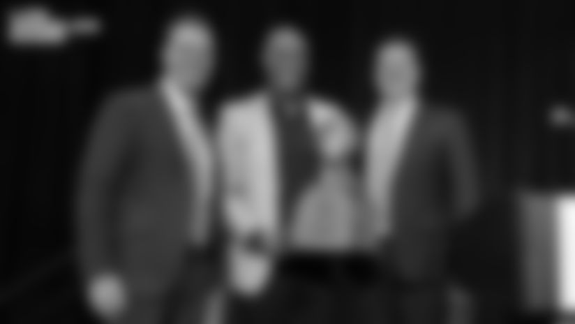 Reggie Scott, the Rams' Senior Vice President of Sports Medicine and Performance, was honored with the NFL Physicians Society's Fain-Cain Memorial Award for Outstanding Athletic NFL Trainer of the Year at organization's annual scientific meeting during the scouting combine.