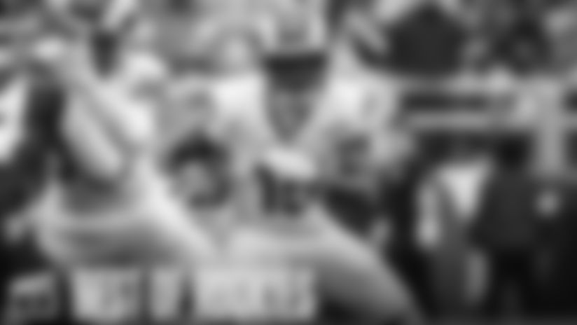 Watch tight end Terrance Ferguson's first touchdown in the NFL, outside linebacker Josaiah Stewart's first sack, and more insane plays from the Los Angeles Rams' 2025 season's rookie class.