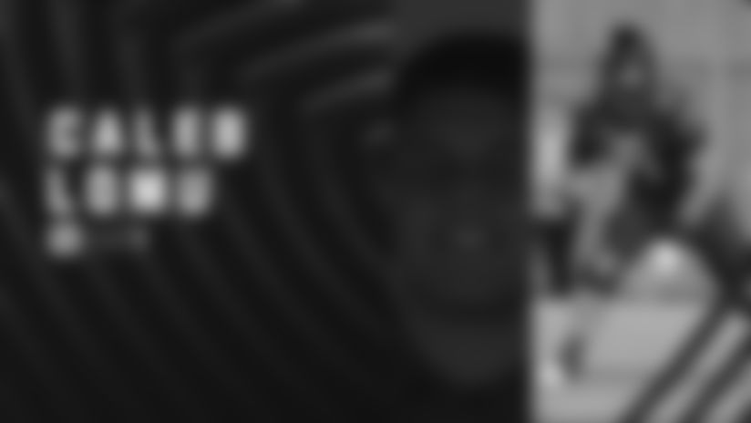 Watch the full on-field workout from Utah Utes offensive tackle Caleb Lomu at the 2026 NFL Scouting Combine.