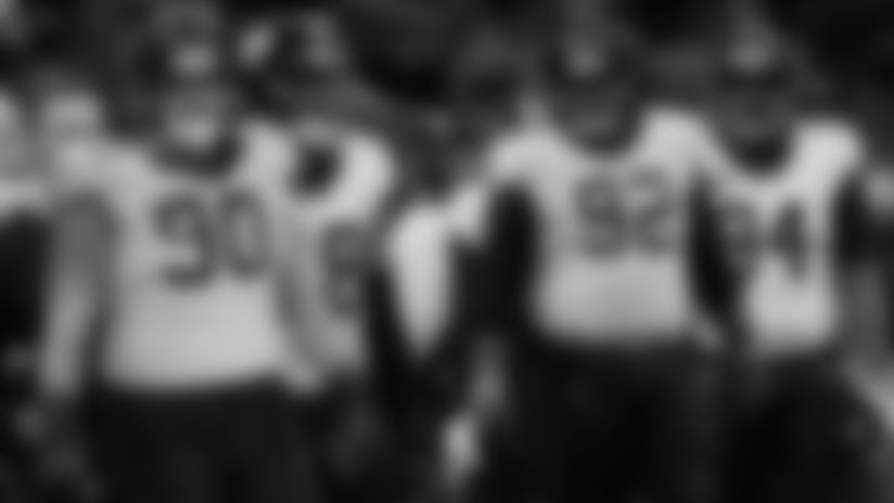 Check out photos of New Orleans Saints defensive tackles Bryan Bresee and Davon Godchaux in action throughout the 2025 NFL season.