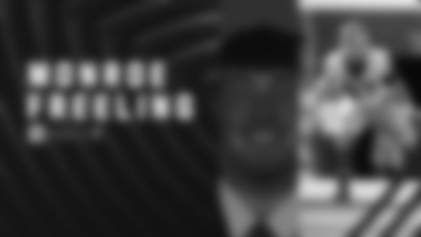 Watch the full on-field workout from Georgia Bulldogs offensive tackle Monroe Freeling at the 2026 NFL Scouting Combine.