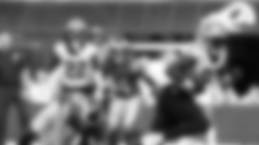 Check out the 20 best photos of the New Orleans offense in their game against the Los Angeles Rams for Week 9 of the 2025 NFL season on Nov. 2, 2025 at the SoFi Stadium.