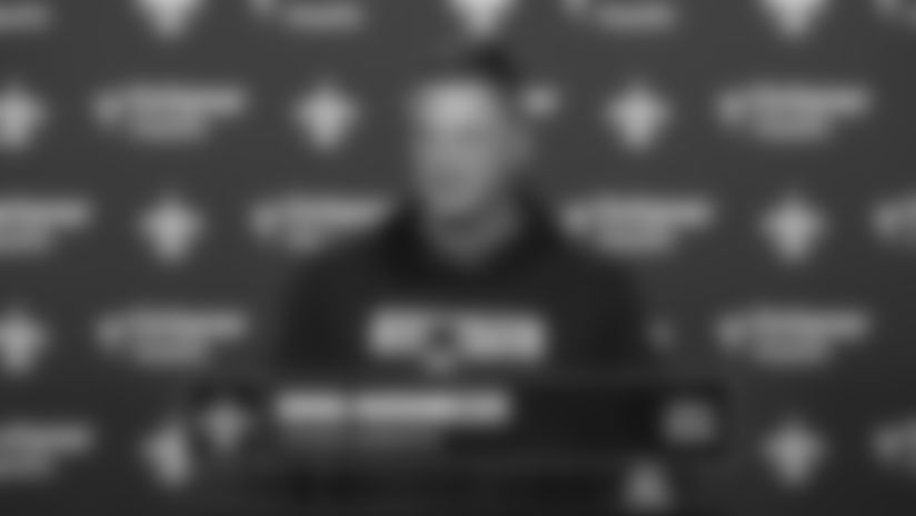 New Orleans Saints offensive coordinator Doug Nussmeier speaks with the media live from the Ochsner Sports Performance Center on Thursday, November 6, 2025 ahead of Week 10 vs. the Carolina Panthers.