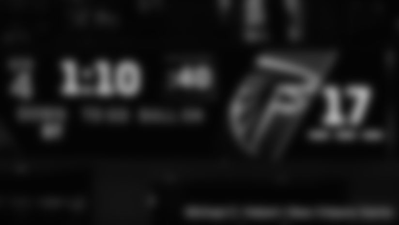 Check out the game action shots from the New Orleans Saints game against the Atlanta Falcons in Week 18 of the 2023 NFL season.