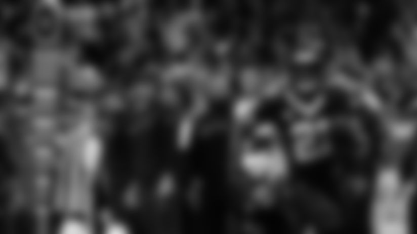 Check out the 25 best photos of the New Orleans offense in their game against the Atlanta Falcons for Week 12 of the 2025 NFL Season on Nov. 23, 2025 at the Caesars Superdome.