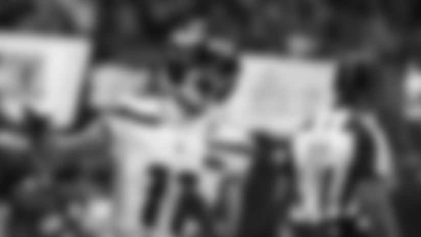 Receiver Jaxon Smith-Njigba is nominated for the Week 14 Ground Player of the Week for his performance against the Falcons.