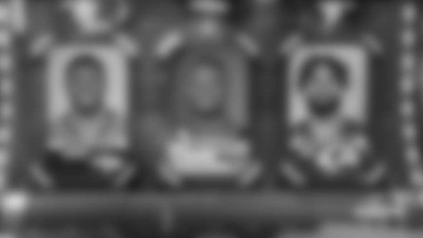 Sandy Cheeks announces Seattle Seahawks running back Kenneth Walker III as the MVP of Divisional Round of the 2025 NFL season on "NFL Slimetime".