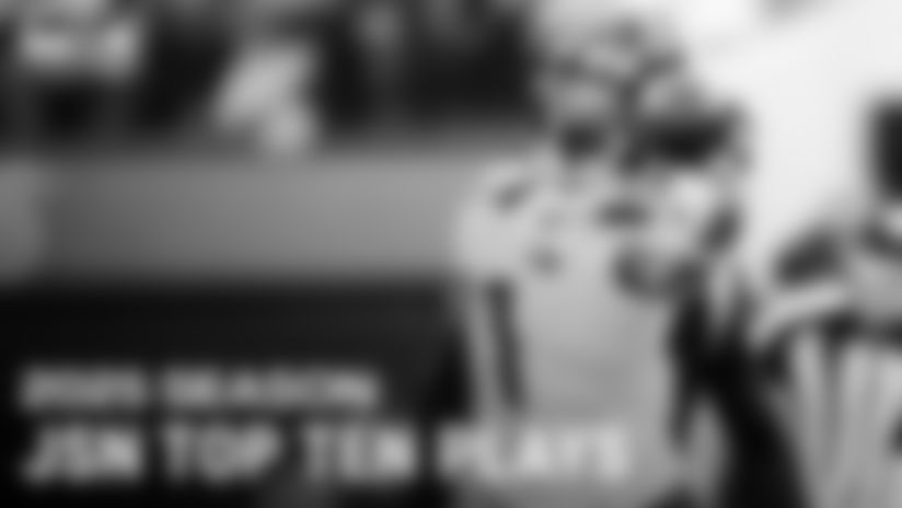 Here's a countdown of the 10 best highlight plays from Jaxon Smith-Njigba during the 2025 NFL season. The Seattle Seahawks wide receiver won the NFL's Offensive Player of the Year award in this campaign.