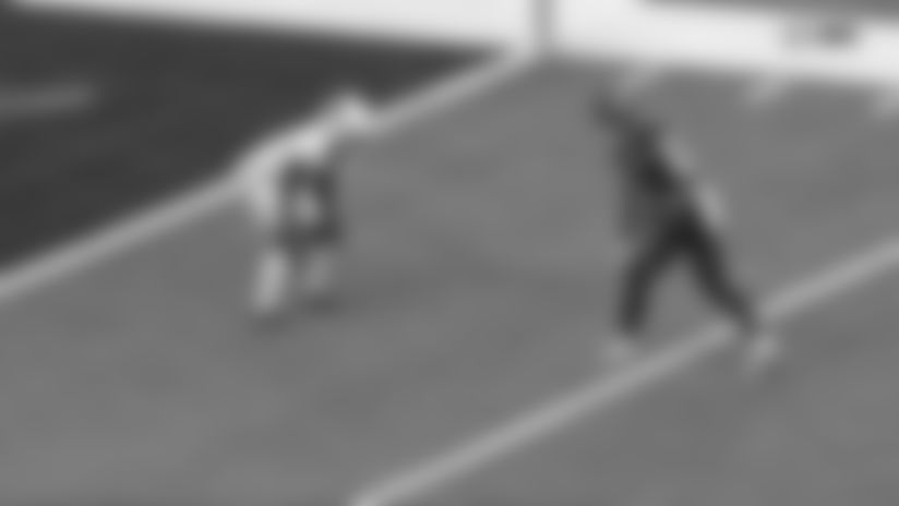 Houston Texans wide receiver Nico Collins makes a 4-yard touchdown reception against the Arizona Cardinals during Week 15 of the 2025 NFL season.