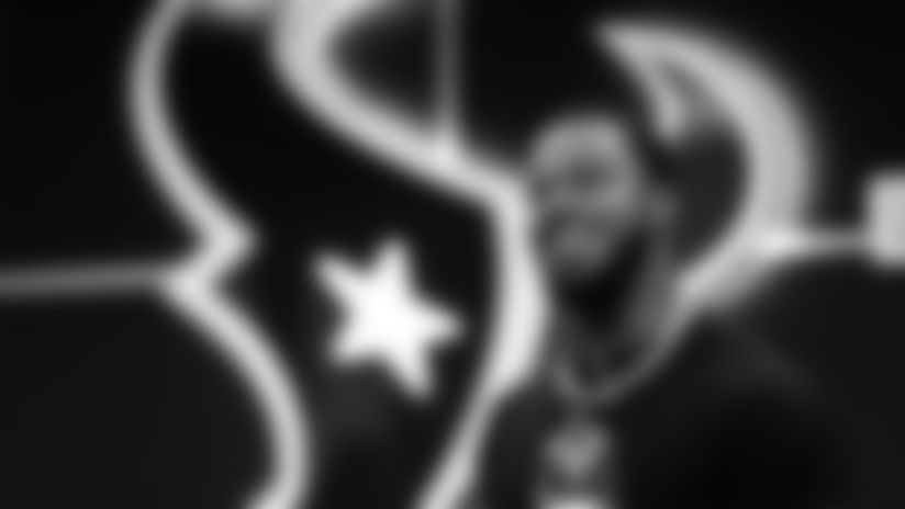 LB Azeez Al-Shaair has been named the team's Walter Payton NFL Man of the Year Club Winner. Check out the best photos of Al-Shaair when he was surprised with the news.