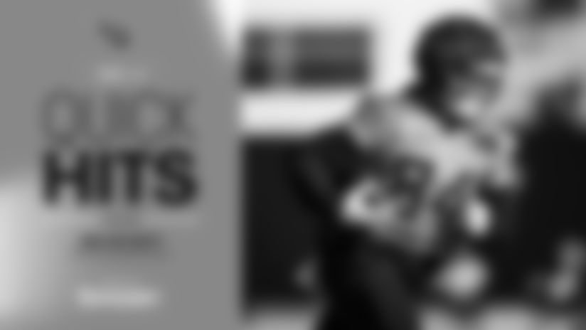 The Titans returned to the practice field on Thursday at Ascension Saint Thomas Sports Park to continue preparations for Sunday’s game vs the Cleveland Browns.