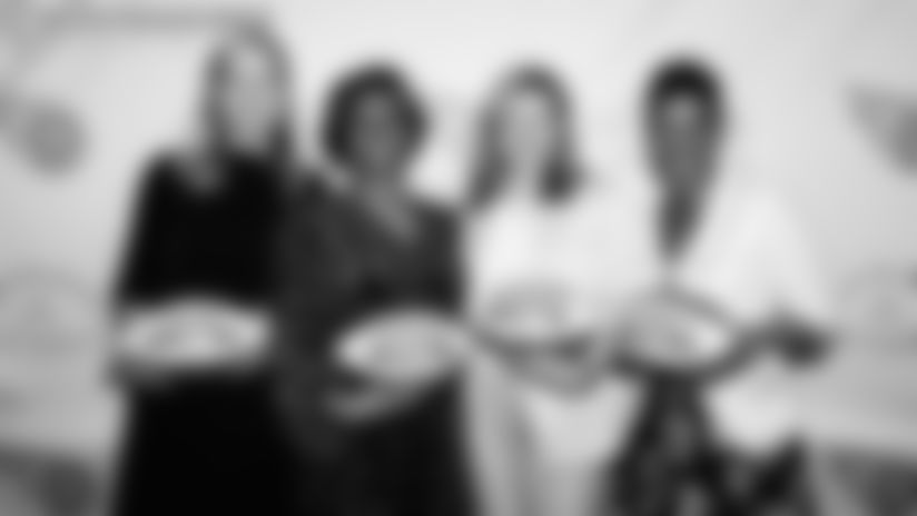 On Friday, January 5th the Titans honored the remarkable women of Nashville at the annual Playmakers Celebration at Ascension Saint Thomas Sports Park. Charmin Bates (Founder and Executive Director of Creative Girls Rock), Kate Chinn (Partner at MP&F), Erin Hafkenschiel (President of ThinkTennessee), and Sharon K Roberson, Esq. (President and CEO of YWCA of Nashville and Middle Tennessee) were the four special honorees of the night. A variety of members from local women's groups also attended. Guests enjoyed a cocktail reception, stage recognition of the honorees, and an opportunity to network amongst each other.