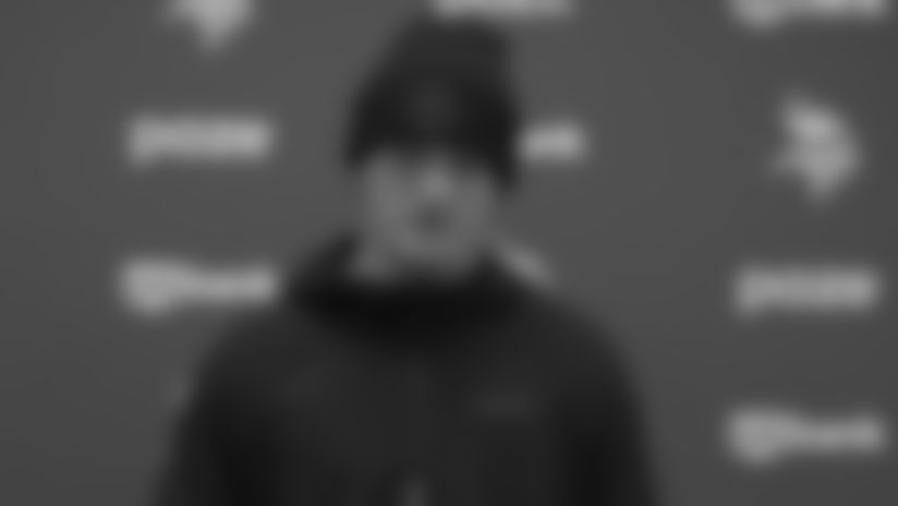 Minnesota Vikings QB J.J. McCarthy addressed the media following the Week 15 victory over the Dallas Cowboys at AT&T Stadium.