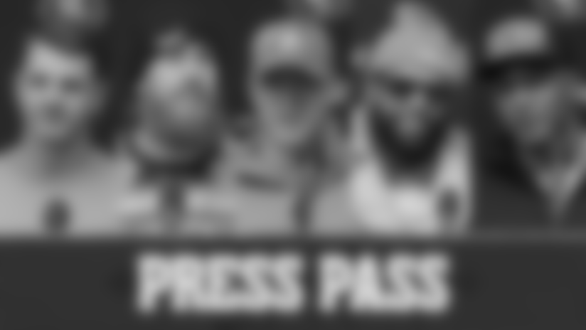 San Francisco 49ers QB Brock Purdy, TE George Kittle, RB Christian McCaffrey, T Trent Williams, and LB Dee Winters highlighted team chemistry, preparation, and the importance of staying focused as the 49ers look ahead to the playoffs.