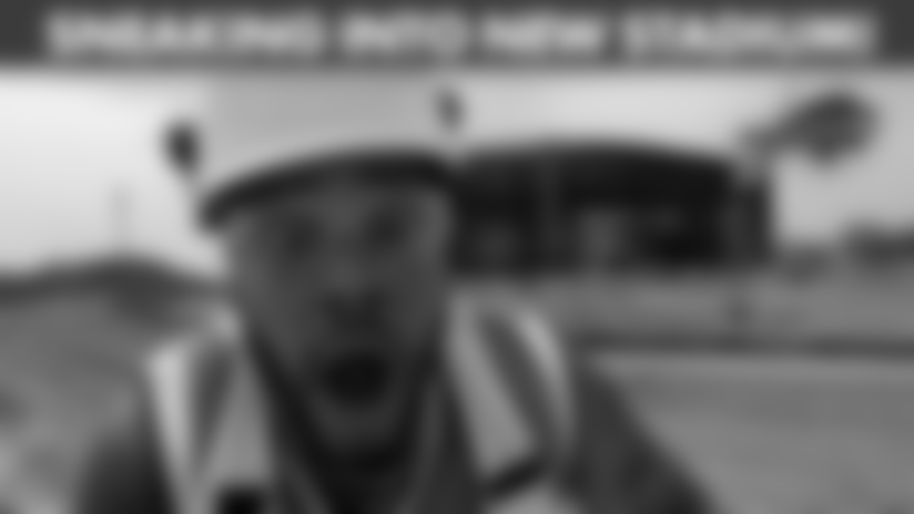 Watch as Bills players Dion Dawkins and O'Cyrus Torrence tour the New Highmark Stadium construction site. They meet the local construction workers, explore their future locker room, practice their touchdown celebrations & much more!