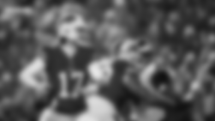 Take a look at the best in-game photos from the 4:25 Bills vs. Eagles matchup at Highmark Stadium. This gallery is presented by Gabe's Collision.