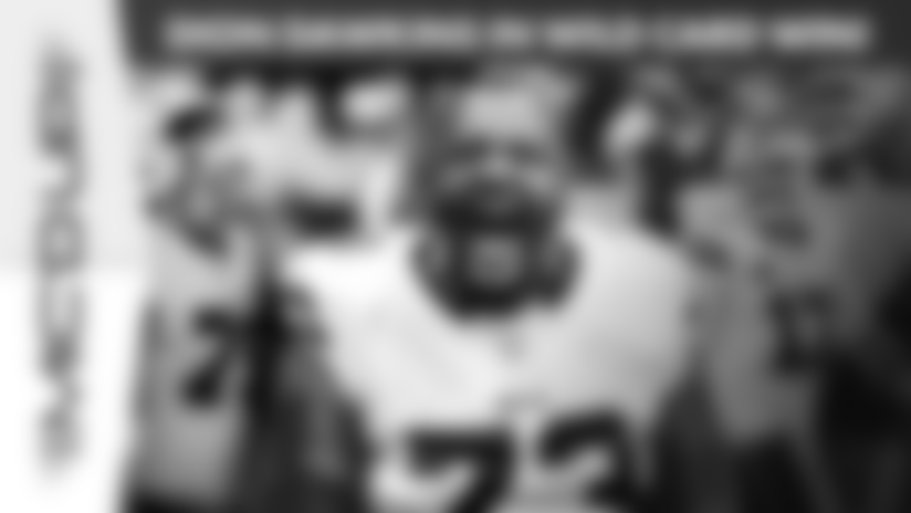 Go behind-the-scenes with Bills Offensive Tackle Dion Dawkins as he was mic'd up for the Bills Wild Card Win vs the Jacksonville Jaguars.