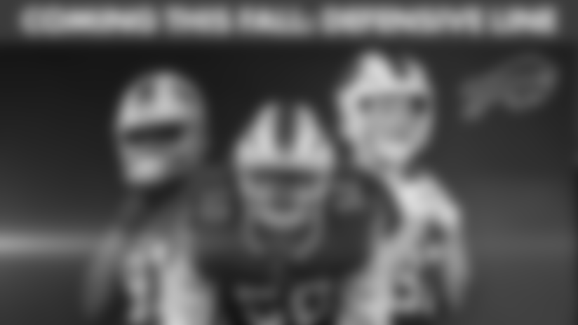 This fall, the Buffalo Bills defensive line is ready to stop the run and get to the quarterback. Coming this Fall is presented by Ticketmaster.