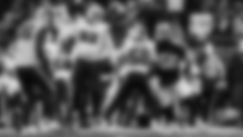 DaQuan Jones intercepts the Shedeur Sanders pass vs. Cleveland Browns, 12/21/2025