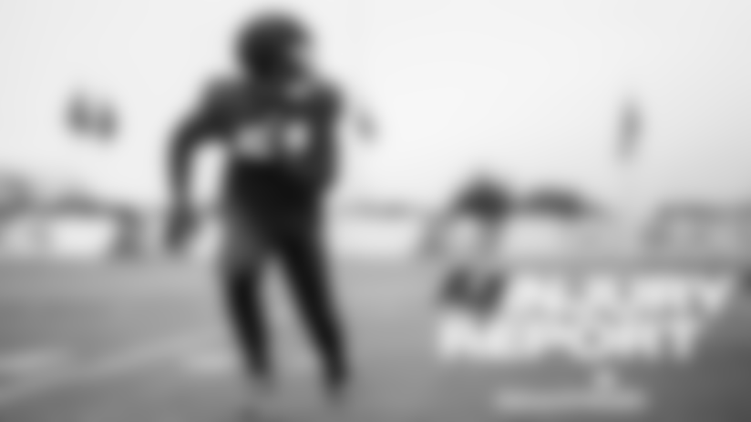 A look at Wednesday's injury report ahead of the Week 16 matchup