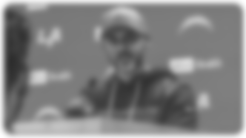 Chargers Defensive Coordinator Jesse Minter meets with the media to recap the defense's performance against the Chiefs, emphasizing the group's physicality, resiliency, and depth across every position. Minter discusses how different personnel packages allow players to impact games in multiple ways, the confidence shown in both the defensive backs and defensive line in key man-to-man situations, and how the staff prepares players to step in and perform when called upon. He also reflects on Derwin James' game-sealing interception and previews the challenge presented by the Cowboys' offense and its playmakers.